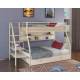 Двухъярусная кровать Толедо 1 ПЯ слоновая кость молочный