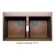 Кухонная мойка Tolero Loft TL862 Коричневый 817