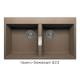 Кухонная мойка Tolero Loft TL862 Темно-бежевый 823