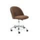 Кресло офисное Melody флок коричневый