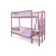 Двухъярусная кровать Svogen с бортиком лаванда