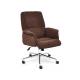 Кресло офисное York флок коричневый