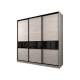 Шкаф-купе Max МШ-25-6-24/2-999 пленка Oracal черная