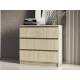 Комод 800 3 ящика Челси дуб сонома