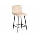 Полубарный стул Bari Бари экокожа бежевый