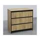 Комод 3 ящика Бостон дуб вотан