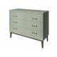 Комод 3 ящика Гориция Зелёный самшит