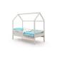 Кровать-домик Svogen с бортиком белый