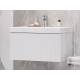 Тумба с раковиной Compo 70 подвесная белый
