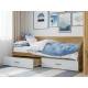 Кровать 800 2 ящика Лайт ЛДСП