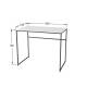 Стол письменный Компакт белый