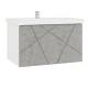 Тумба Geometry 600-0-1 Como навесная белый