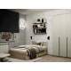 Кровать Монблан с ящиками 120х200 см Кашемир