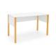 Стол письменный Svogen дерево-белый