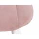 Стул ARC пыльно-розовый/белый
