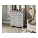 Комод Валенсия дуб делано/светло-серый
