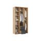 Шкаф 3-х створчатый 1200 Сильвия Браш Графит, Дуб Крафт