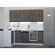 Кухонный гарнитур Ноктюрн прайм 400х1100х2000 мм