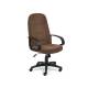 Кресло офисное СН747 флок коричневый