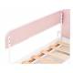 Детская мягкая кровать Denvas с бортиком пыльная роза