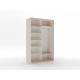 Шкаф-купе Стильный ОС 16-6-22 двухдверный белый