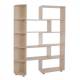 Стеллаж 2 дуб млечный