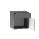 Тумба прикроватная Summit НМ 013.61 Софт Графит