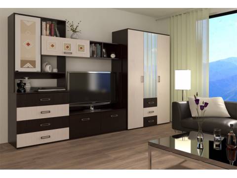 Гостиная Белла со шкафом трехстворчатым