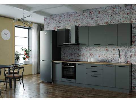Кухня Антрацит 2800