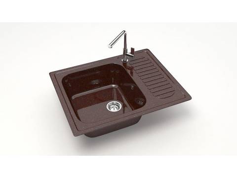 Мойка прямоугольная Арлин Z15Q16 шоколад