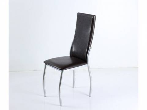 Стул В-610 кожа - аттика шоколад