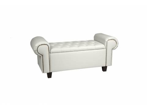 Банкетка Милан белый