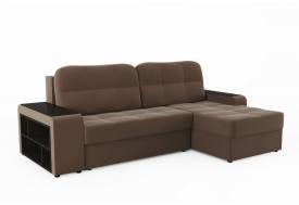 Диван-кровать угловой Дубай Луна 25 браун