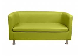 Диван салатовый кожаный Марс