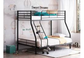 Двухъярусная кровать Гранада-2 140 черная