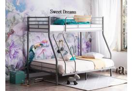 Двухъярусная кровать Гранада-2 140 серая