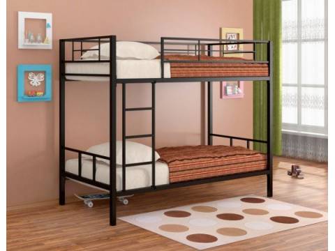 Двухъярусная кровать Севилья - 2 черный