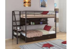 Двухъярусная кровать Толедо ПЯ коричневый венге