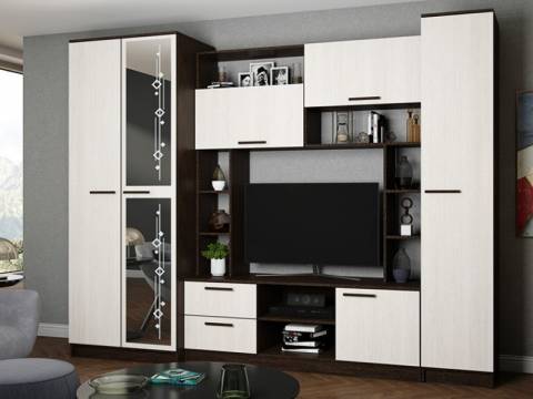 Гостиная Аврора венге