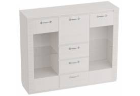 Комод с баром Элана бодега белая