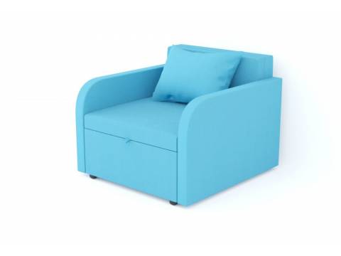 Кресло-кровать Некст с подлокотниками Neo Azure