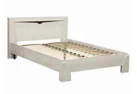 Кровать 33.09-02 Лючия с ортопедическим основанием 1600 бетон