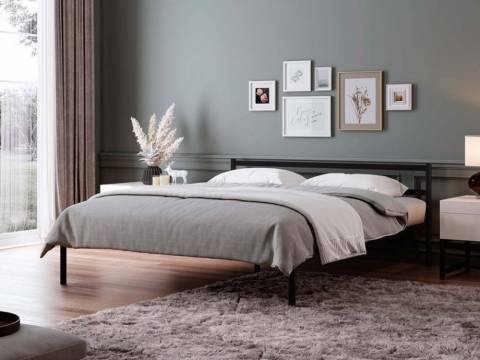 Кровать металлическая Мета 1600 разборная