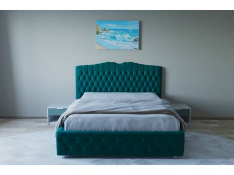 Кровать 800 Нягань с ортопедическим основанием 02НГН