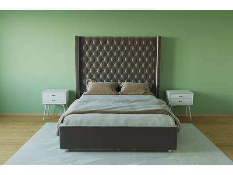 Кровать 1200 Версаль люкс с ортопедическим основанием 02ВРЛ