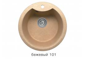 Кухонная мойка Tolero R-108E Бежевый 101