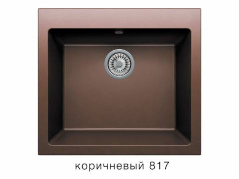 Кухонная мойка Tolero R-111 Коричневый 817