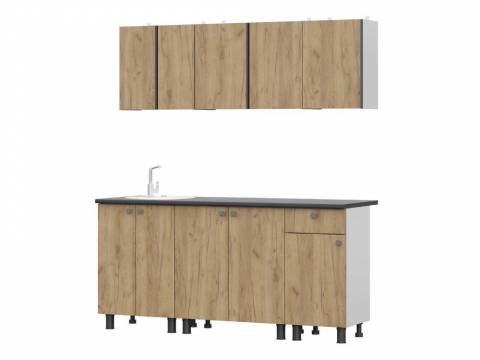 Кухонный гарнитур КГ 1 1800 Дуб Золотой