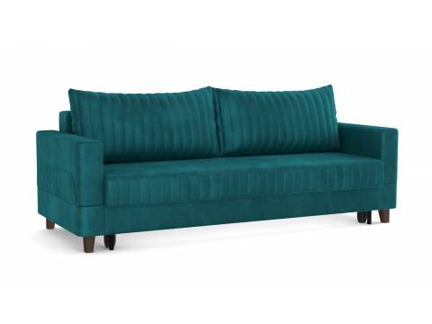 Диван ЕвроМагнат велюр тенерифе изумруд
