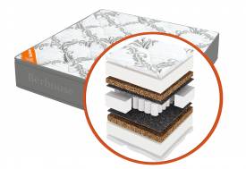 Матрас Mega холкон-кокос TFK Gray Night 80х200